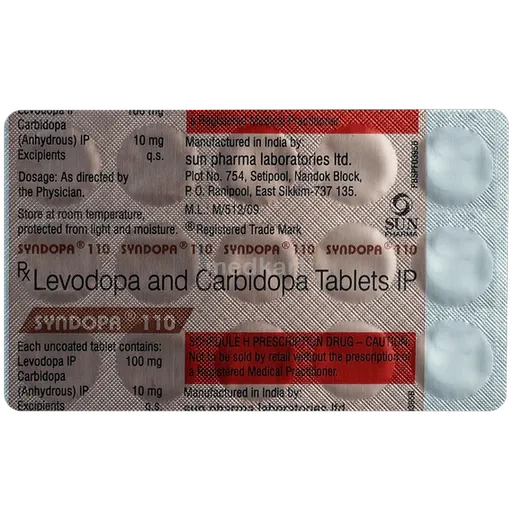 syndopa 110mg tablet 15's